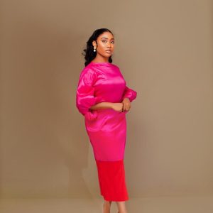 Bold Sleeve Midi